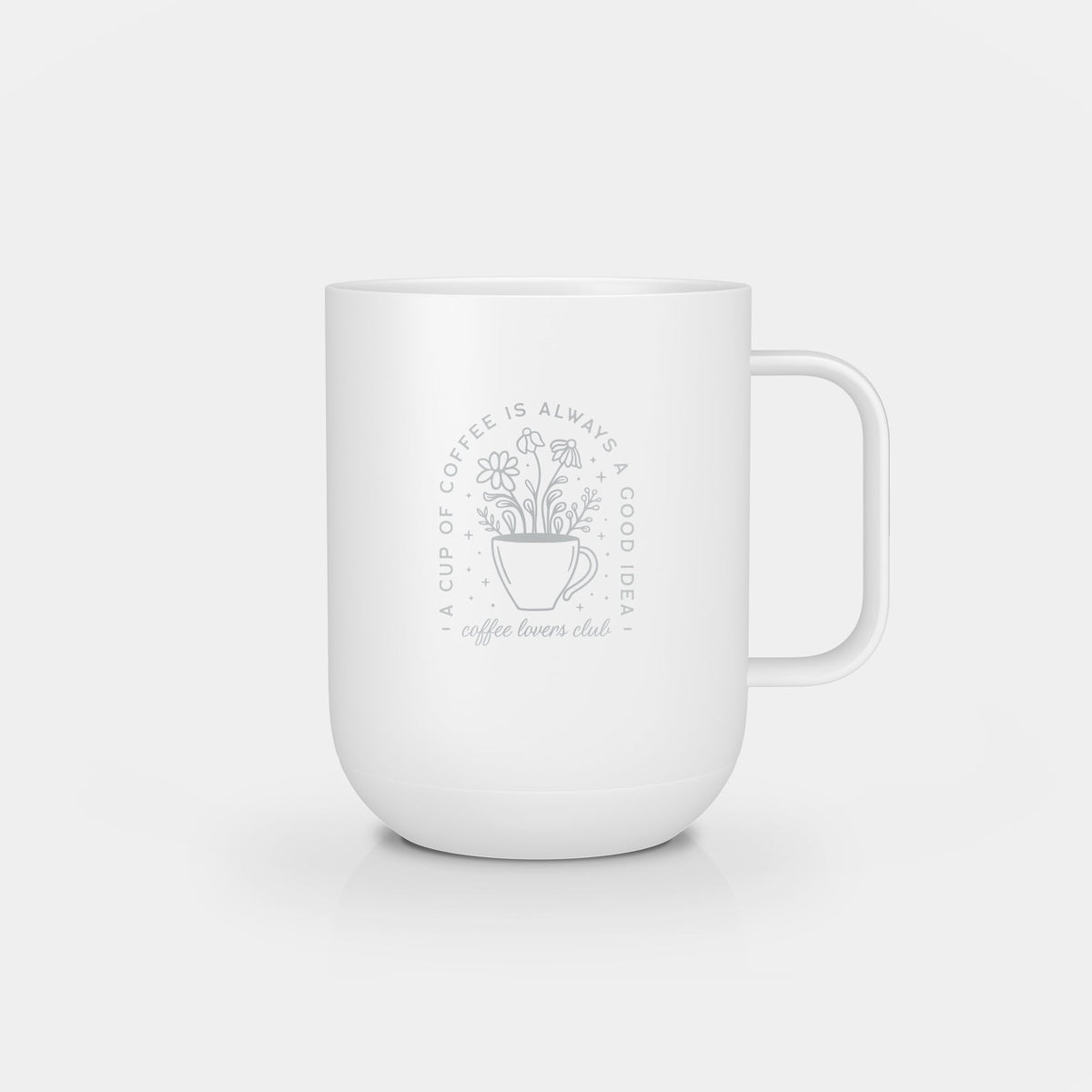 Ember Mug 2: Coffee Club Edition - 10 oz / White | Ember Drinkware